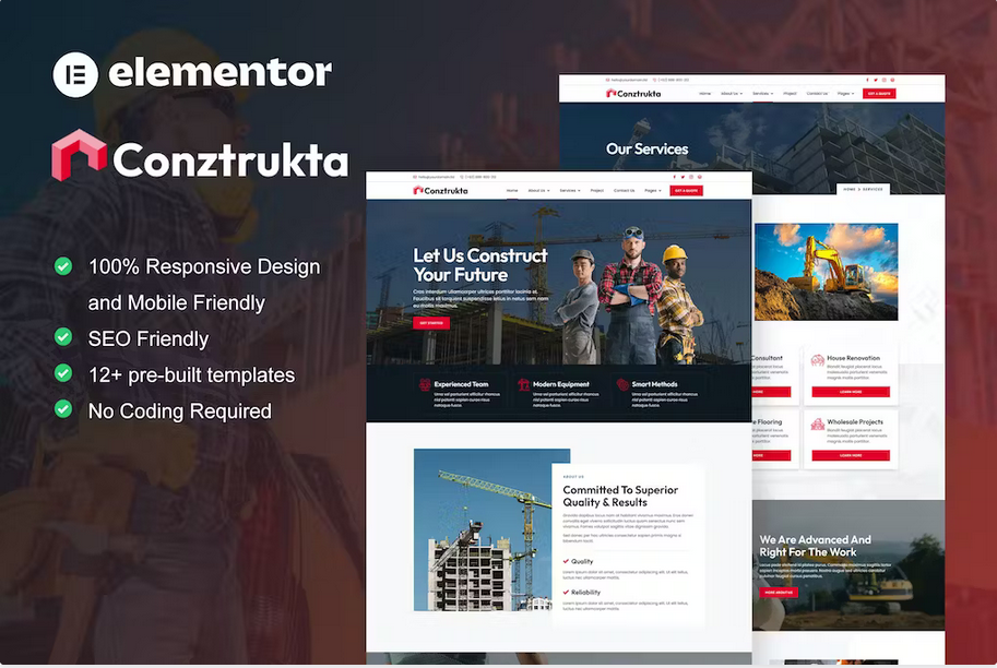 conztrukta - Construction Service